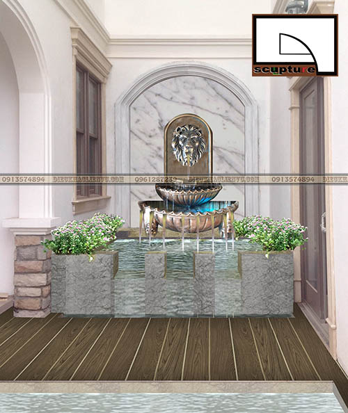 Ý nghĩa của mặt sư tử khi trang trí tại gia đình 